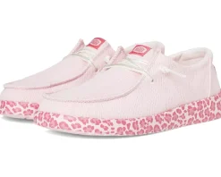 Shoes|Hey Dude Kids Wendy Animal Pop (Little Kid/Big Kid) Pink Leopard