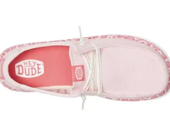 Shoes|Hey Dude Kids Wendy Animal Pop (Little Kid/Big Kid) Pink Leopard