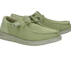 Hey Dude Wendy Funk Mono Olive Outlet
