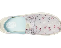 Shoes|Hey Dude Kids Wendy Unicorn Sparkle (Little Kid/Big Kid) Lilac