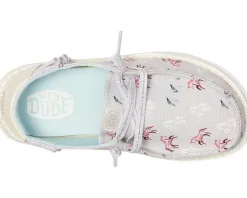 Shoes|Hey Dude Kids Wendy Unicorn Sparkle (Toddler) Lilac