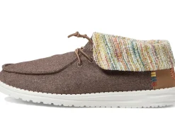 Hey Dude Boots|Boots<Wendy Wooly Twill Fold Boot Brown