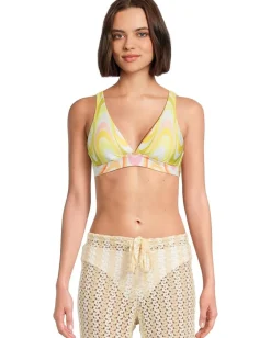 BECCA Swimwear|Swimsuits & Cover-Ups<Whirlpool Elliana Reversible Halter Top Multi