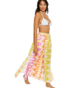 BECCA Whirlpool Palazzo Pants Cover-Up Multi Outlet