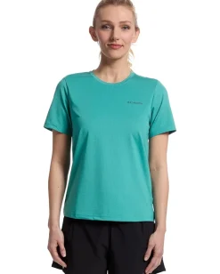 Activewear|Shirts & Tops|Columbia Wild Springs™ Short Sleeve Teal