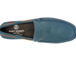 Marc Joseph New York Willmington Atlantic Blue Suede Clearance