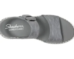 SKECHERS Heels|Sandals<Wilshire Boulevard - Illusion Of Love Gray