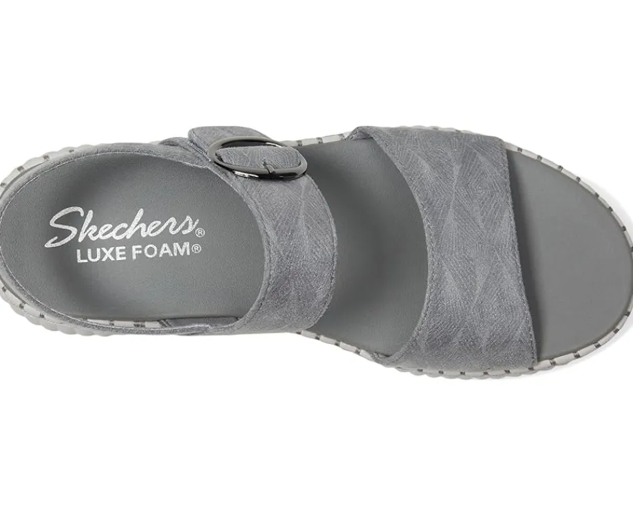 SKECHERS Heels|Sandals<Wilshire Boulevard - Illusion Of Love Gray
