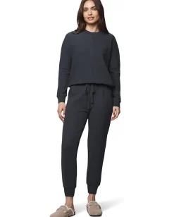 Activewear|Shirts & Tops|Splendid Winslow Crew Neck Pullover Lead