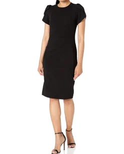 Women Calvin Klein Women's Essential Sleeveless Sheath