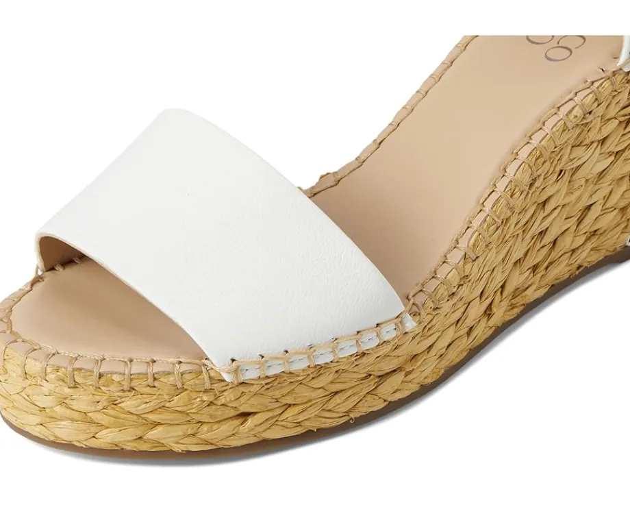 Women Franco Sarto Women's Clemens Raffia Espadrille Wedge Heel Sandals