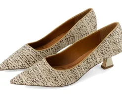 Women Franco Sarto Women's Diva Pointed Toe Kitten Heel Pump