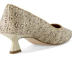 Women Franco Sarto Women's Diva Pointed Toe Kitten Heel Pump