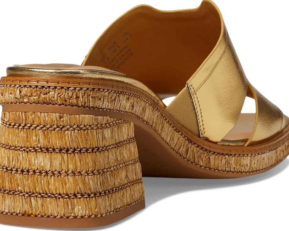 Women Franco Sarto Women's Florence Fashion Slide Heeled Sandals