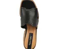 Women Franco Sarto Women's Florence Fashion Slide Heeled Sandals