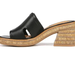 Women Franco Sarto Women's Florence Fashion Slide Heeled Sandals