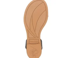 Women Franco Sarto Women's Greene Ankle Strap Flat Sandals