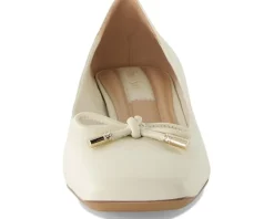 Women Franco Sarto Women's Natalia Square Toe Block Heel Pumps with Bow