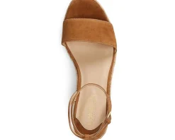 Women Lauren Ralph Lauren Women's Leona Suede Espadrille