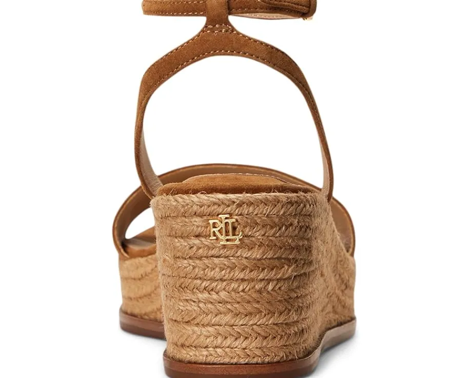 Women Lauren Ralph Lauren Women's Leona Suede Espadrille