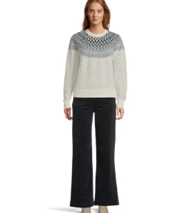 Women Vineyard Vines Wool Blend Fair Isle Crew Sweater