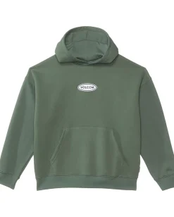 Volcom Kids Workard Pullover (Big Kid) Fir Green New