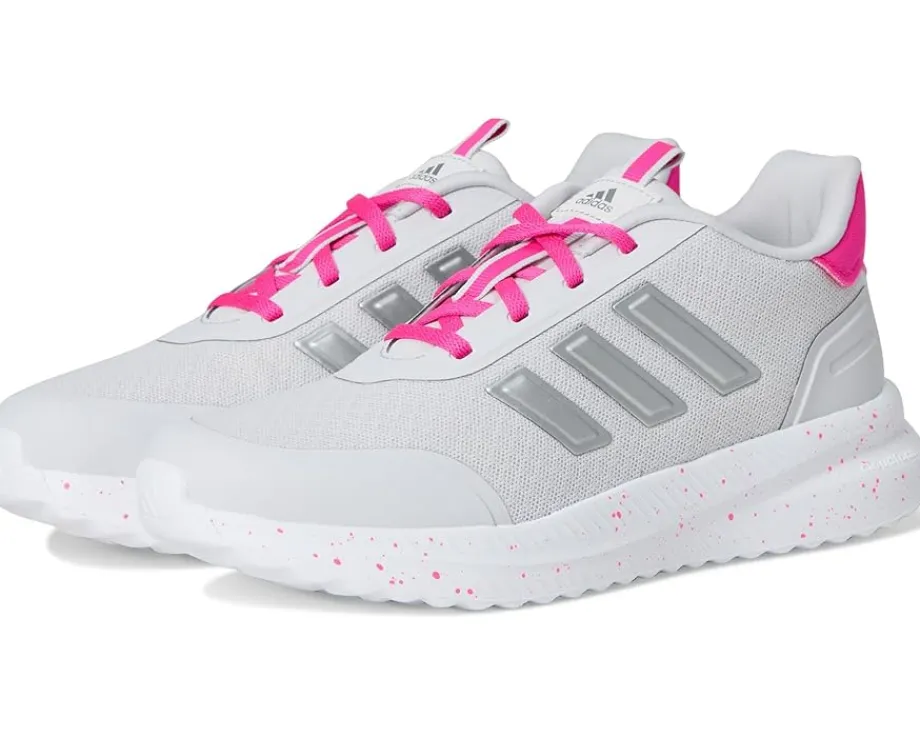 Shoes|Shoes|adidas Kids X_PLR Path Shoes (Little Kid/Big Kid) Dash Grey/Silver Metallic/Shock Pink