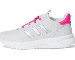 Shoes|Shoes|adidas Kids X_PLR Path Shoes (Little Kid/Big Kid) Dash Grey/Silver Metallic/Shock Pink