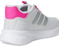 Shoes|Shoes|adidas Kids X_PLR Path Shoes (Little Kid/Big Kid) Dash Grey/Silver Metallic/Shock Pink