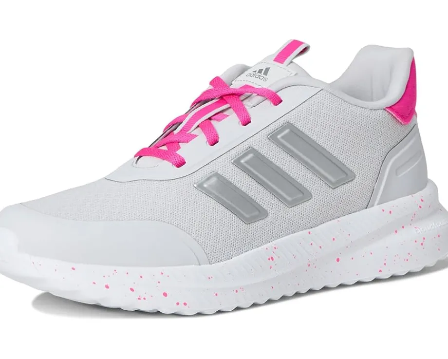 Shoes|Shoes|adidas Kids X_PLR Path Shoes (Little Kid/Big Kid) Dash Grey/Silver Metallic/Shock Pink