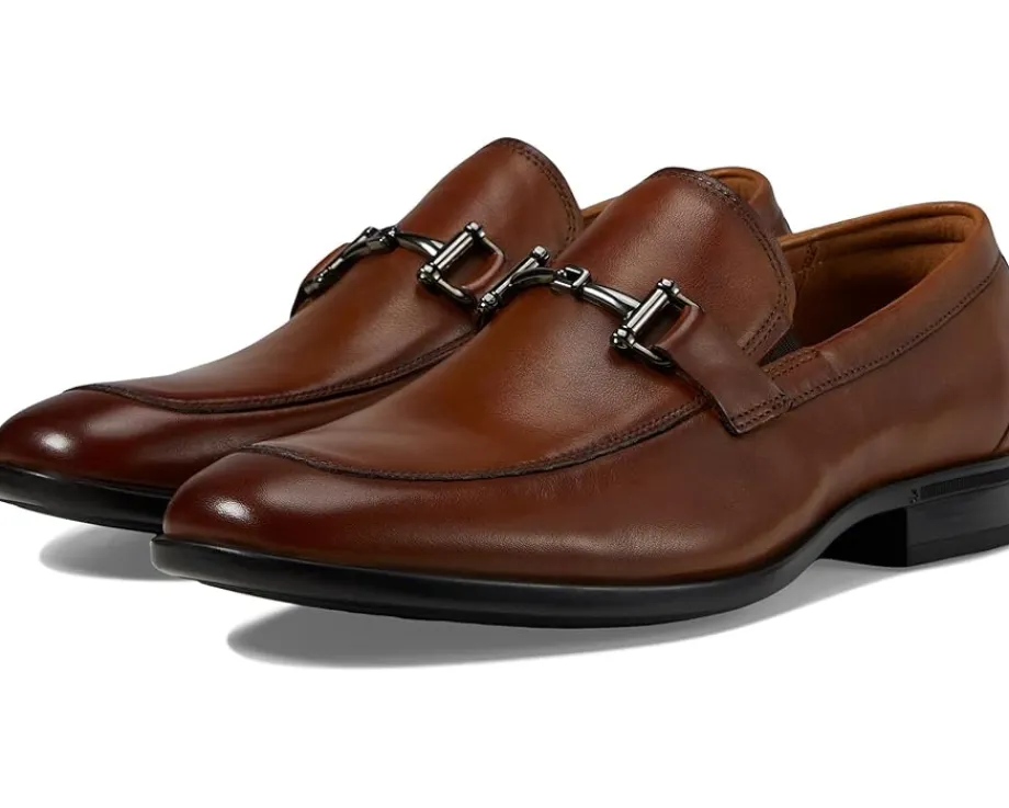 Florsheim Zaffiro Moc Toe Bit Loafers Cognac Discount