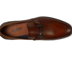 Florsheim Zaffiro Moc Toe Bit Loafers Cognac Discount