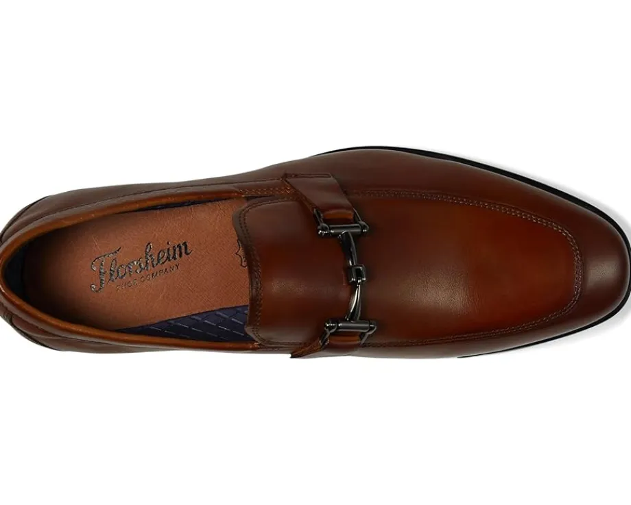 Florsheim Zaffiro Moc Toe Bit Loafers Cognac Discount