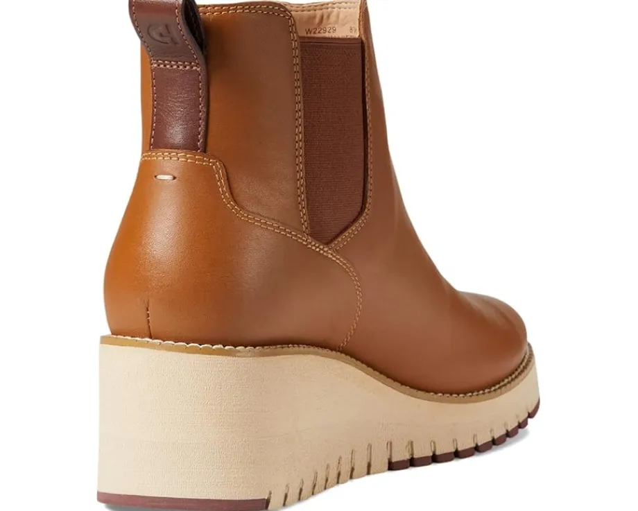 Boots|Boots|Cole Haan Zerogrand City Wedge Boot Waterproof Waterproof British Tan