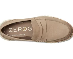 Cole Haan Loafers|Loafers<Zerogrand Remastered Penny Loafer Dark Latte Nubuck/Natural Tan/Ivory